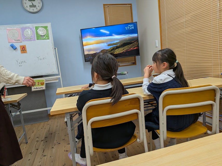 節分・美術教室・英語レッスン